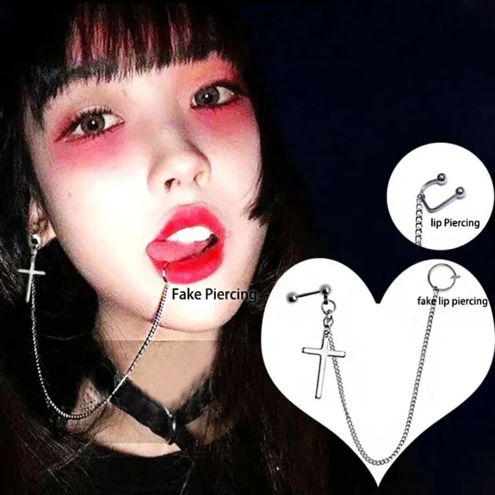 Piercing%20Lip%20Rings%20with%20Long%20Chain%20Helix%20Earring%20Studs%20Septum%20Ring%20Nose%20Ring%20Non%20Pierced%20Body%20Jewelry%20Lip%20Clip%20Labret%20-%20Image%205