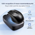 Undetectable Mouse Jiggler 5V 1A Virtual Mouse Mover Wired Wireless Mouse Compatible for Computer Awakening for Keeps PC Active. 