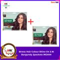 Streax Hair Colour Shine On 3.16 Burgundy 2packets. 