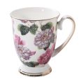 300ml Creative Flower Ceramic Mugs With Handle Floral Mugs Porcelain Bone China Tea Mug Coffee Cups Large Coffee Mugs Home Decor. 