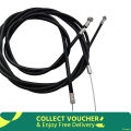Bicycle Brake Wire1 Pair Front and Rear Brake Cable,Black. 