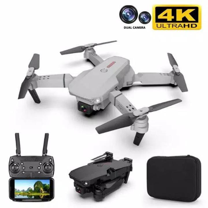 New Mini Optical Flow Obstacle Avoidance WIFI Remote Control Helicopter 4K HD Dual Camera Drone Apps Controlled - drone camera