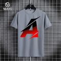 Alphabets Unisex T-Shirts - Half Sleeve Round Neck - Trendy Men's T Shirt - Comfortable and Stylish.