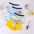 Children's Underwear Men's Cotton Boys Baby Toddler Boxers Boys Middle and Big Children Primary School Life Boxer Shorts. 