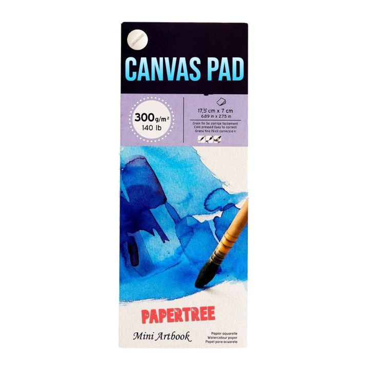 Papertree Mini Art Book Canvas Pad