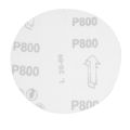 60PCS 5 Inch 125mm Round Sandpaper Disk Sand Sheets Grit 320/400/600/800/1000/1500 Hook & Loop Sanding Disc.