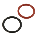 For Accessories Power Steering Pump Rubber Inlet & Outlet O-Ring Seals 2 Pcs KIT 91345--A01+91370-SV4-000. 