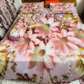 Premium King Size 3D Design Bed Sheet. 
