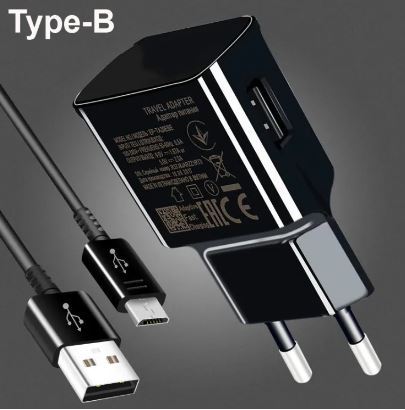 Adapter Charger Samsung Type B Adapter Android Cable Type B