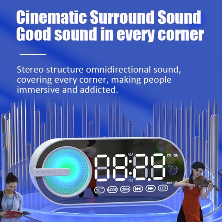RBT-G30%20Mirror%20Colorful%20Light%20Subwoofer%20Bluetooth%20Alarm%20Clock%20Audio,%20Spec:%20Sensor%20Version%20(Black)%20-%20Image%207