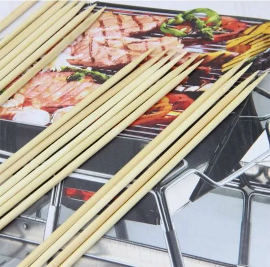 BBQ%20Grilling%20Skewers%20Outdoor%20Sticks%20Bamboo%20Barbecue%20Fork%20100pcs%20Picnic%20-%20Image%203