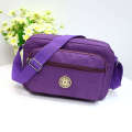 New Waterproof Oxford Cloth Women's Casual Cross Body Simple All Match Shoulder Messenger Small Bag Canvas Wallet. 