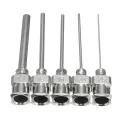 5Pcs Gauge Blunt Stainless Dispensing Syringe Needle Tip 12/16/18/20/25/38G. 