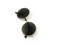 Round Shape men WOMEN Sunglasses- Black.