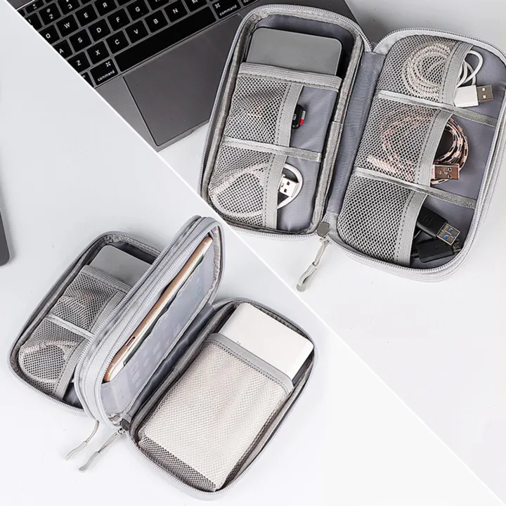 Travel%20Cable%20Organizer%20Bag%20Waterproof%20Double%20Layer%20Pouch%20for%20Data%20Cable%20Charger%20Electronics%20Accessories%20-%20Image%202