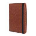 Travel Document Bag Passport Protective Case Simple Couple Protective Holder PU Airplane Map Travel Passport Cover. 