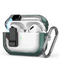 Transparent Clear Case Compatible AirPods Pro 2nd 1st Generation Protective Cover with Switch Apple AirPods 3 2 Charging Case.