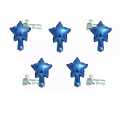 Small size star foil balloons (5pcs).