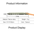 light ium ent Pegs Outdoor Camping ent Stakes for Sand Heavy Duty Portable ent Nail for arden Picnic. 