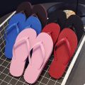Solid Color Non-slip Leisure Couple Slippers Women Summer Beach Slippers Outdoor Women Flip Flops Breathable Beach sandals women. 