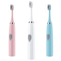 Electric Toothbrush for Men and Women Adult Non-Rechargeable Soft Fur Full-Automatic Waterproof Coupl lightweight easy to grips. 