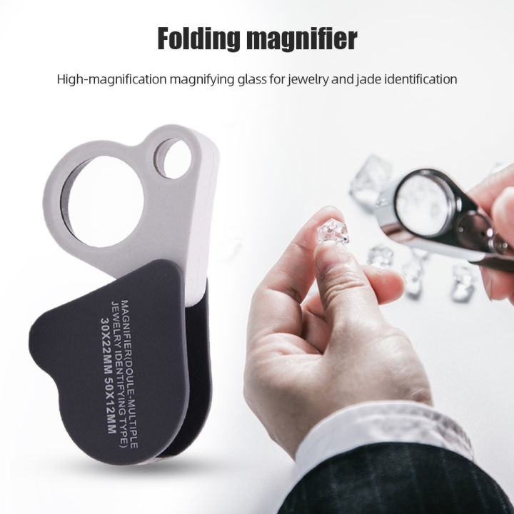 Foldable%20Diamond%20Jewelry%20Magnifying%20Glass%20Dual%20Lens%2030X%2050X%20Pocket%20Loupe%20Magnifier%20Magnifying%20Tools%20for%20Gems%20Jewelry%20Identifying%20-%20Image%202