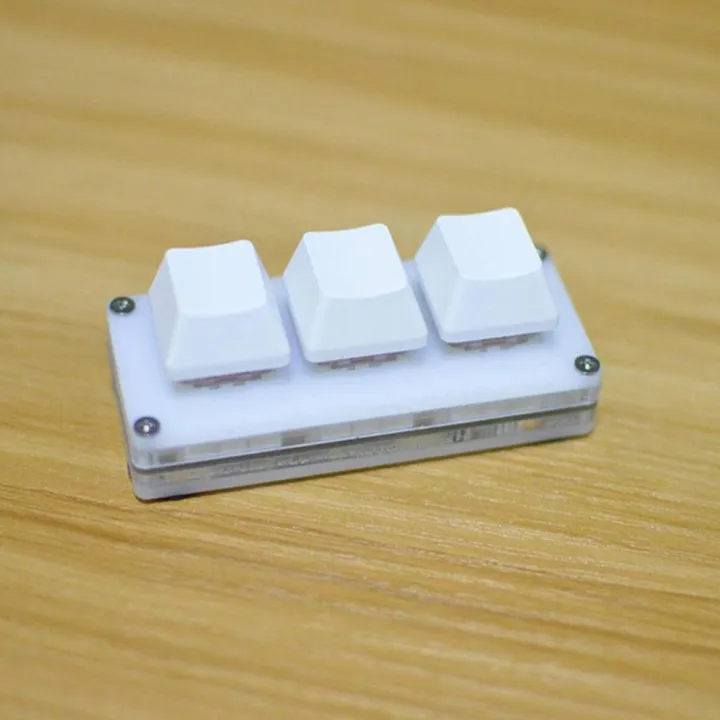 Mini 3- Pad Gaming Board Programming Macro With Pad Software Mechanical Board U3v0