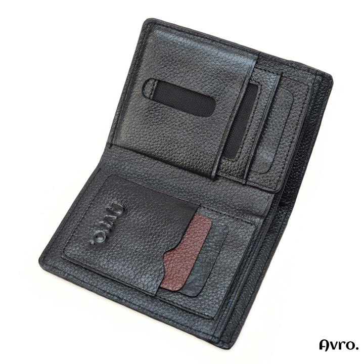 Avro%20Premium%20High%20Quality%20100%25%20Cow%20Leather%20Wallet%20For%20Men%20Soft%20Leather%20Portable%20Card%20Pocket%20Slim%20Moneybag%20For%20Men%20-%20Image%205