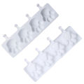 4 Fruit Tray Shape Juice Mould Chocolate Mold Ice Sucker Dessert Cavity Cute Paw. 