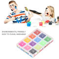 Ink Pad, Stamp Pad Washable 12 Colors for Entertainment for Painting for DIY Production for Kids. 