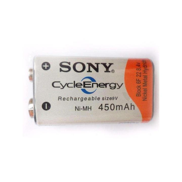 Sony 9V Rechargeable Battery 450mAh