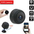 A9 Mini WiFi Camera 1080P Full HD Night Vision Wireless IP Camera black.