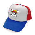 Monkey D Luffy Trucker Cap Men Anime One Piece Straw Hat Baseball Cap Cool Summer Unisex Mesh Net Caps. 
