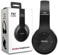 P47 - Wireless Bluetooth Headphone - Black. 