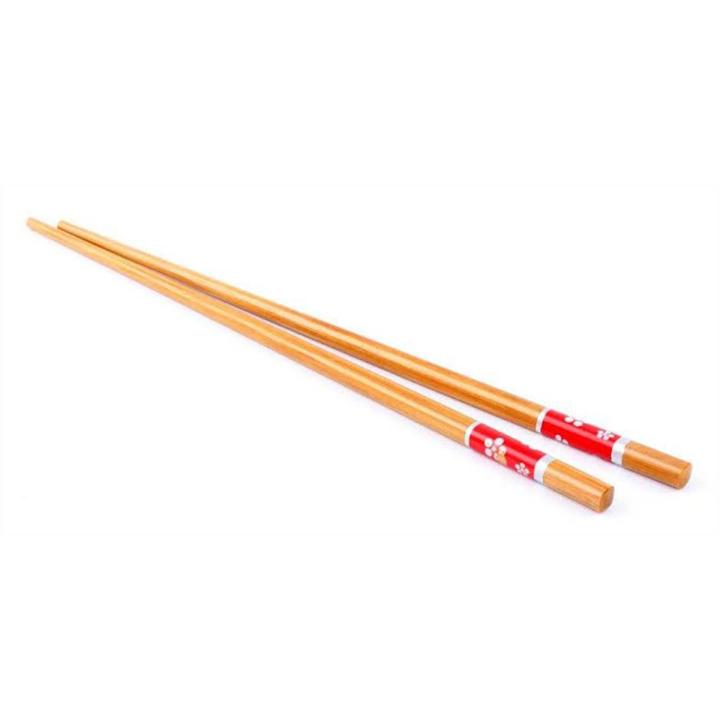 2 Pcs Chopsticks - Yellow And Red - Kitchen Accessories - Dine With Style Using Yellow And Red Chopsticks