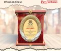 Wooden Crest Awards.