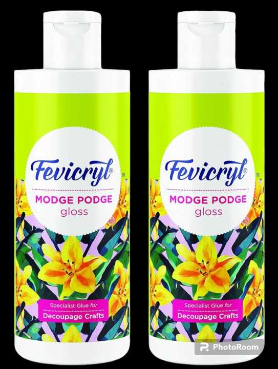 Fevicryl Modge Podge Gloss (Multicolour, 120 ml Each)
