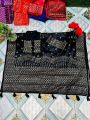 New Viral JapaniSilk Couple Set .Saree Ans Blouse Pieces And Panjabi. 