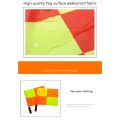Soccer Referee Flags with Carrying Bag Football Judge Linesman Sideline Fair Play Sports Match Flags Referee Equipment.