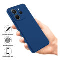 Xiaomi Redmi Note 14 4G Phone Case Ultra Slim Shockproof Luxury Rubber Skin Liquid Silicone Case For Redmi Note 14 Back Cover.