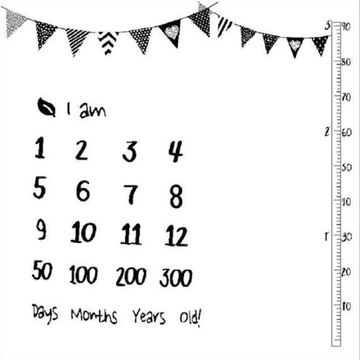 Newborn%20Baby%20Monthly%20Growth%20Milestone%20Blanket%20Photography%20Props%20Background%20Cloth%20DIY%20Infant%20Photo%20Accessories%20Fotografia%20-%20Image%207