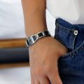 Custom Photo Text Name Men Bracelet Stainless Steel Men Bracelet Personalized Jewelry Gift for your Boyfriend Husband Father. 