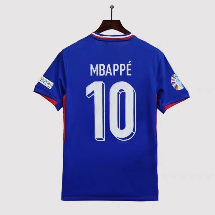 2024%20French%20Cup%20home%20jersey%20size%2010%20bappe%20football%20jersey%20single%20shirt%20adult%20and%20children's%20game%20training%20form%20-%20Image%208