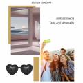 Jelly Heart-Shaped Sunglasses Heart-Shaped Sunglasses Bread Heart Shape Sunglasses Vintage Heart Eyewear Y2k Heart Bread Sunglasses Heart Sun Glasses.