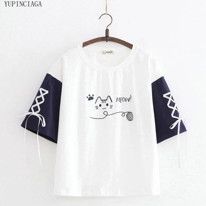 Jersey%20Short%20Sleeve%20Casual%20T-Shirt%20Top%20for%20Women%20Trendy%20Fashion%20Everyday%20Wear%20Assorted%20Color%20-%20Image%208