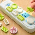 10 Pcs Child Safety Protection Socket Plug Protector Baby Electric Shock Protection Power Supply Cover Anti-Electric. 