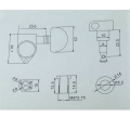 6Pcs Grade Guitar String Knob for Grover String Winder Tuners Machine Heads for Acoustic Electric Guitar.