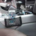Car Net Pocket Storage Bag Seat Side Back Storage Net Bag Phone Holder Pocket Organizer 1pcs.