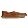 Maverick Brown Leather Boat MOC for Men. 