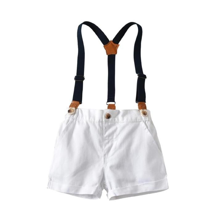 BlingBlingStar%20Infant%20Baby%20Boys%20Gentleman%20Bow%20Tie%20T-Shirt%20Tops+Shorts%20Overalls%20Outfits%20Clothes%20-%20Image%207